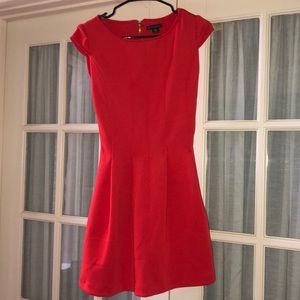 Coral Orange Dress